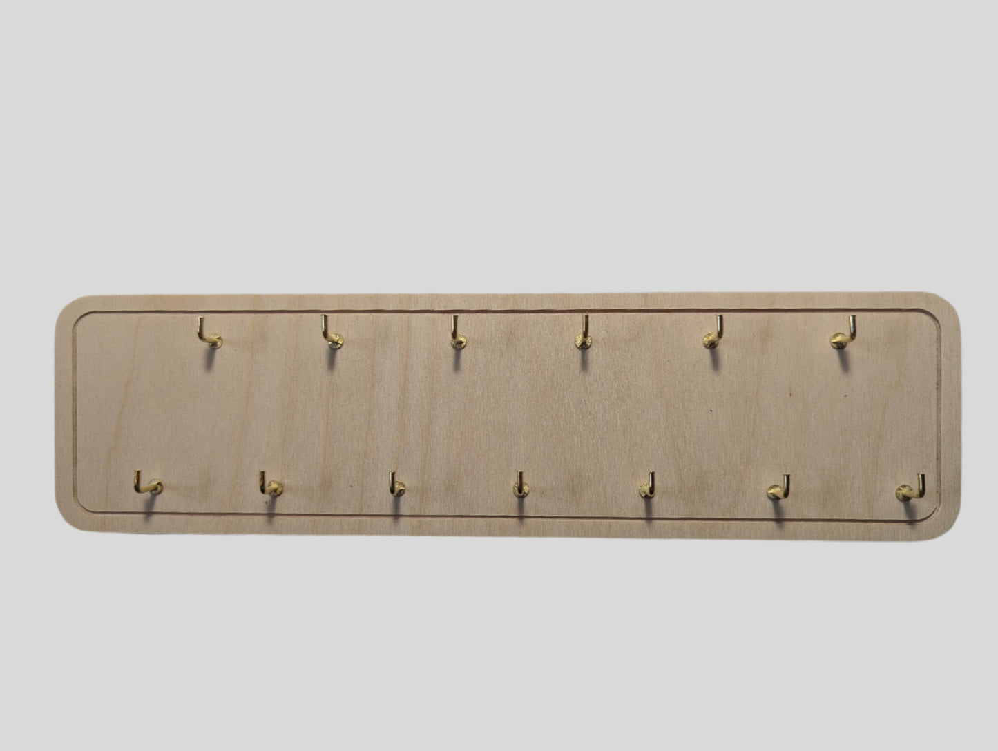 Wall-Mounted Wooden Jewelry Organizer – Kids Room